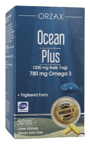 Orzax Ocean Plus Omega-3 Fish Oil Омега-3, 50 капс