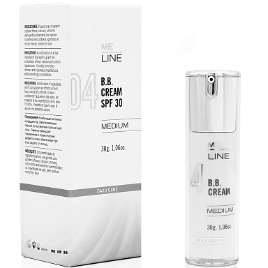 MELINE B.B. Medium SPF30/04 КремSPF 30 (тон медиум), 30 гр