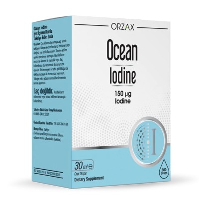 Orzax Ocean iodine Иодин капли, 30 мл