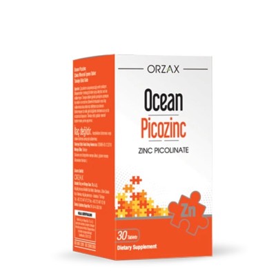 Orzax Ocean picozinc Пикоцинк, 30 капс