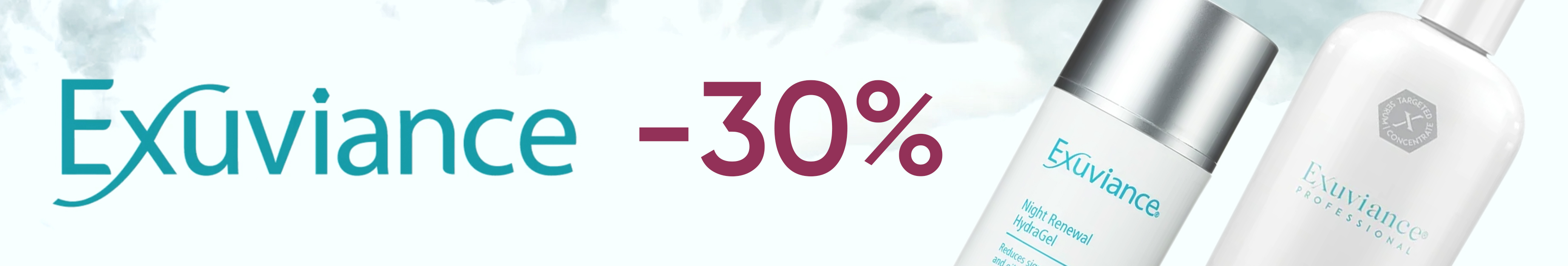 -30% на бренд Exuviance