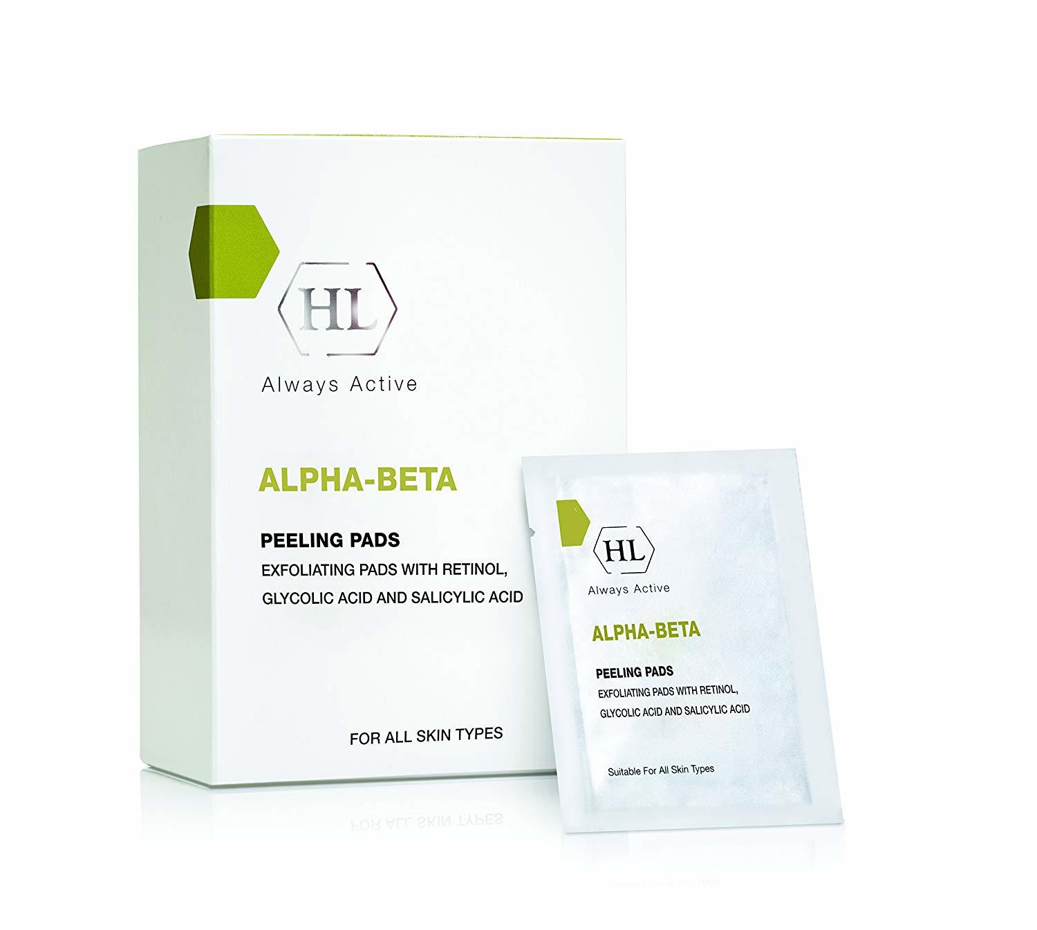 Купить Holy Land Alpha-Beta & Retinol Peeling Pads Отшелушивающие салфетки  с доставкой