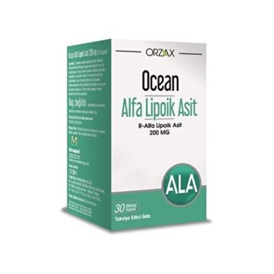 Orzax Ocean alpha lipoic acid Альфа липоевая кислота, 30 капс