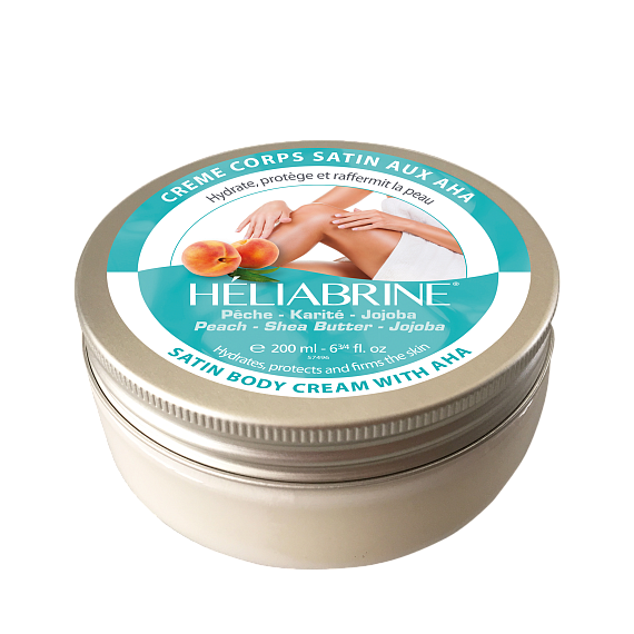 Heliabrine Satin cream with AHA nourishing and firming Крем для тела Satin с AHA, 200 мл