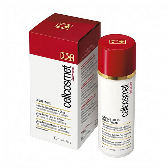 Cellcosmet Body Cream Revitalising With Cells Клеточный крем для тела ревитализирующий, 125 мл