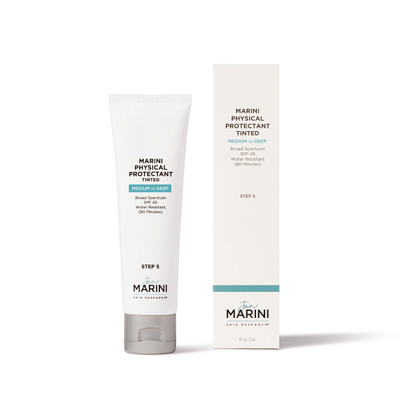 Jan Marini Physical Protectant SPF 45 (tinted Deep) Солнцезащитный крем с тональным эффектом Deep c SPF 45, 57 гр