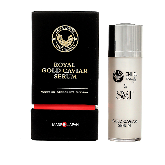 ENHEL Royal Gold Caviar Serum Коллагеновая сыворотка для лица, 50 гр