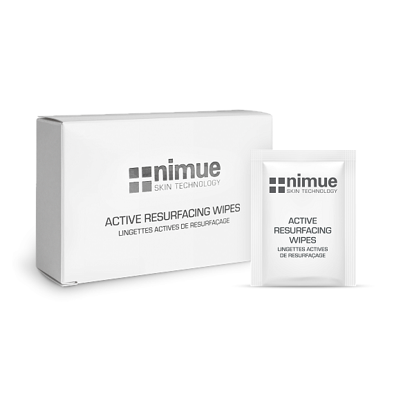 NIMUE Active Resurfacing Wipes Активные отшелушивающие салфетки, 3 мл х 16