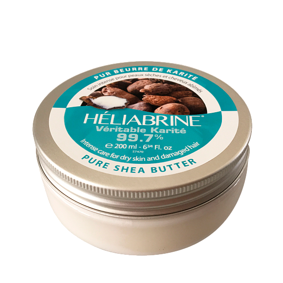 Heliabrine 100% pure shea butter 100% Масло натуральное карите, 200 мл