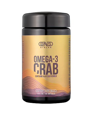 BNS BioLab Omega-3 Crab Комплекс омега-кислот, 60 капс.