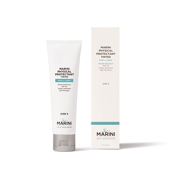 Jan Marini Physical Protectant SPF 45 (tinted Light) Солнцезащитный крем с тональным эффектом Light c SPF 45, 57 гр